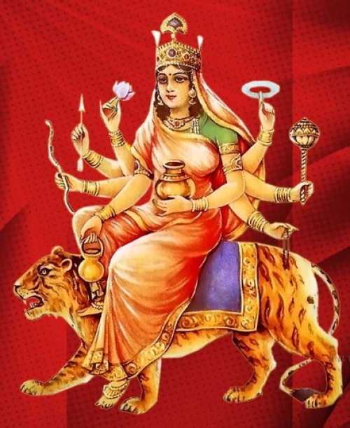 Fourth Form of Navdurga (Maa Kushmaanda)